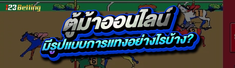 ตู้ม้าออนไลน์ มีรูปแบบการแทงอย่างไรบ้าง ?